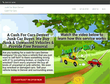 Tablet Screenshot of junkcarboysdenverco.com